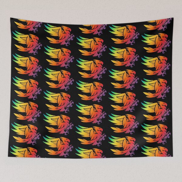 Item preview, Multicolored Eagle Emblem designed and sold by Nealoc.