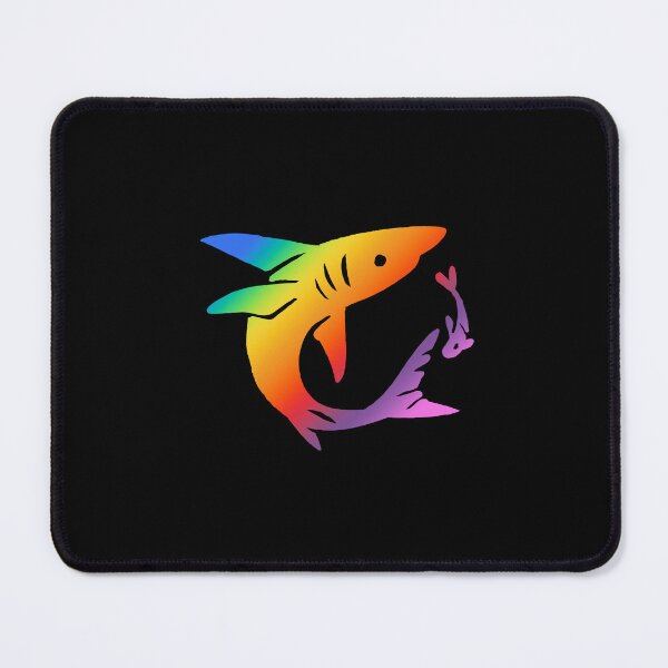 Item preview, Multicolored Shark Emblem designed and sold by Nealoc.