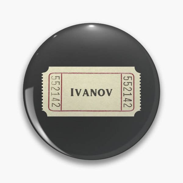 Item preview, Anton Chekhov Ivanov Classic Theatre Ticket designed and sold by violet-hope.
