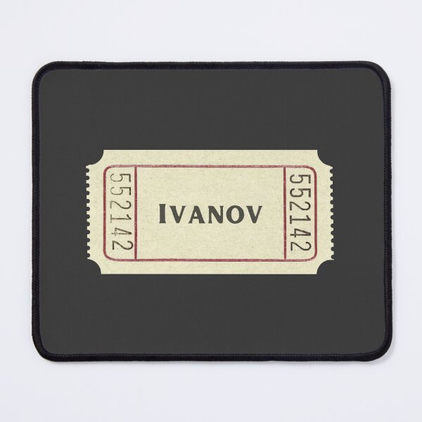Item preview, Anton Chekhov Ivanov Classic Theatre Ticket designed and sold by violet-hope.