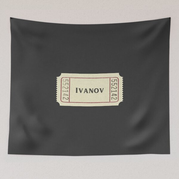 Item preview, Anton Chekhov Ivanov Classic Theatre Ticket designed and sold by violet-hope.