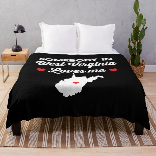 Item preview, Somebody In West Virginia Loves Me: Funny Home State Pride Gift - Baby Love West Virginia Map USA designed and sold by Adexyl.