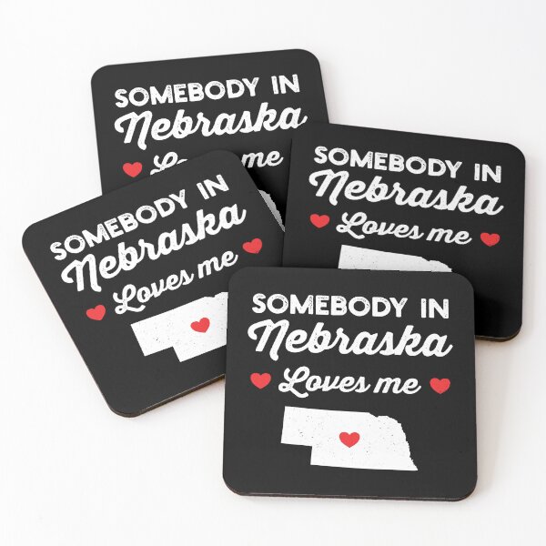Item preview, Somebody In Nebraska Loves Me: Funny Home State Pride Gift - Baby Love Nebraska Map USA designed and sold by Adexyl.