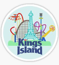 Kings Island Sticker Sticker