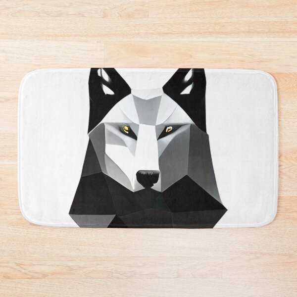 Item preview, Gray wolf /Geometric  designed and sold by ralick.