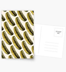 Pickle Pattern Postcards