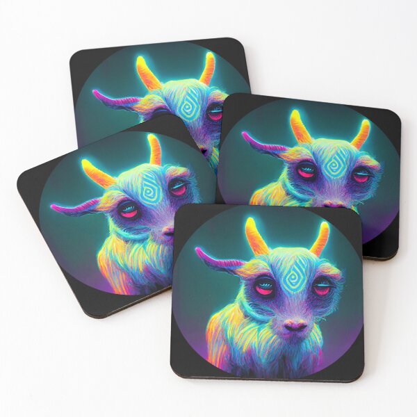 Item preview, Psychedelic Goat designed and sold by ResistNormality.