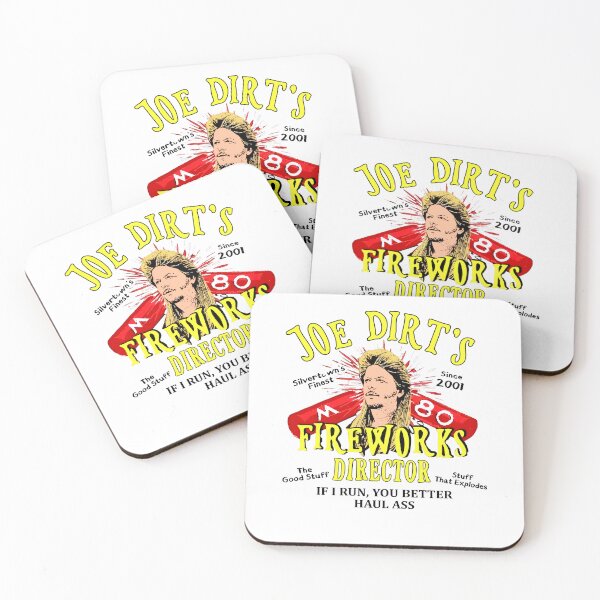 Item preview, Joe Dirt’s Fireworks Director , Joe Dirt If I Run You Better Haul Ass , Joe Dirt Fireworks Stand  designed and sold by hupperkes.