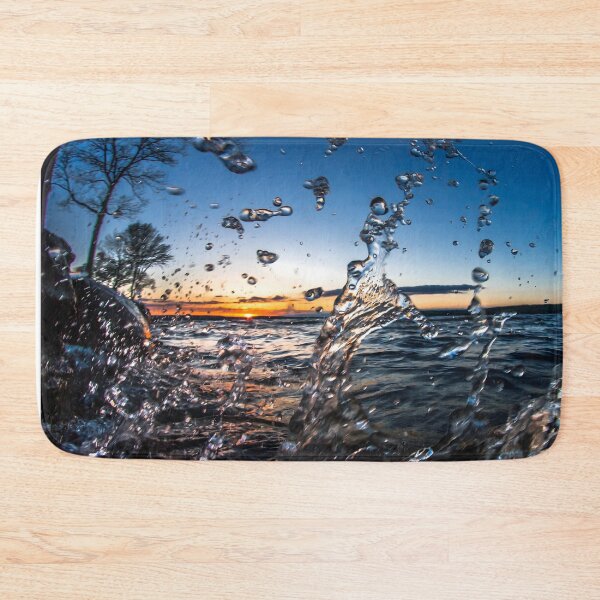 Item preview, crystal clear ocean wave before sunset | water | clear wave sunset | clear lake sunset | ocean sunset | ocean sunrise sunset | clear creek sunset | pacific ocean sunset | atlantic ocean sunset designed and sold by Saffire6.