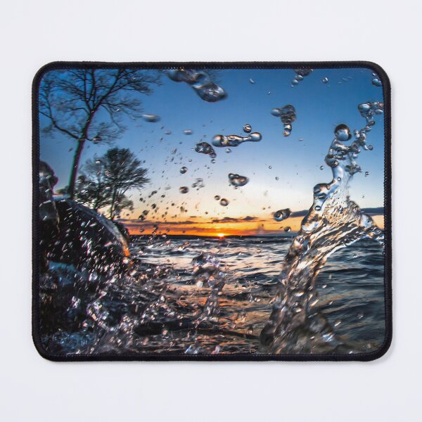 Item preview, crystal clear ocean wave before sunset | water | clear wave sunset | clear lake sunset | ocean sunset | ocean sunrise sunset | clear creek sunset | pacific ocean sunset | atlantic ocean sunset designed and sold by Saffire6.