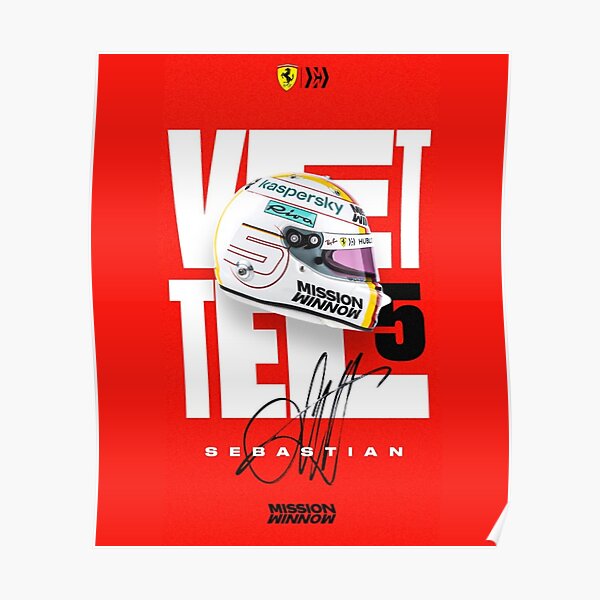 Sebastian Vettel Poster