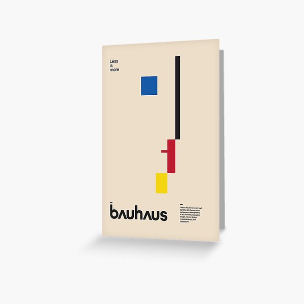 Item preview, Bauhaus Print, Oskar Schlemmer Bauhaus logo, minimal modernism art, Weimar 1923, Bauhaus Exhibition print designed and sold by sub88.