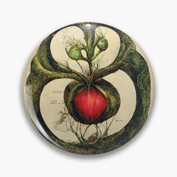 Item preview, Artificial Botany - Botanical Illustration of Tomplefruit (Froudis hensonia) designed and sold by gabrielaronson.