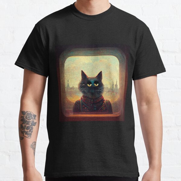 Katzenporträt Classic T-Shirt