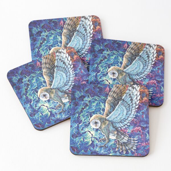 Item preview, Galaxy Owl designed and sold by ArtbyJessi37.