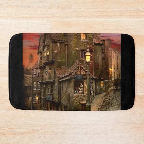 Item preview, City - Bristol, England - A Steep, Steep Street 1866 designed and sold by Mike Savad Photography.