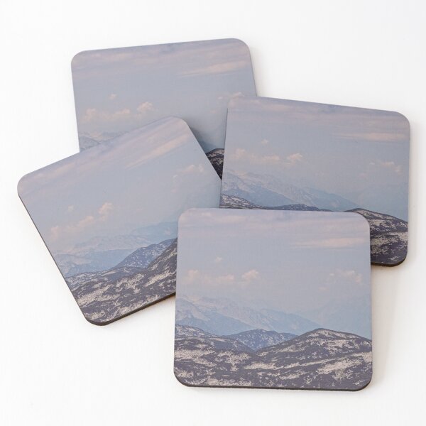 Item preview, AUSTRIAN ALPS AND BLUE SKY CLOUDS DACHSTEIN designed and sold by anetesees.