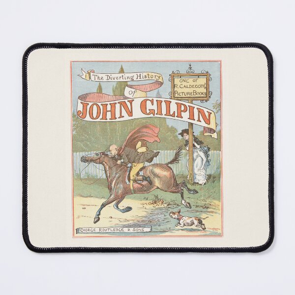 Item preview, The Diverting History of John Gilpin pl1 (1887) Randolph Caldecott designed and sold by TeeARTHY.