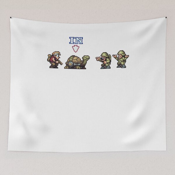 Artikelvorschau, Metal Slug Classic Run And Gun SNK Neogeo, Marco von Metal Slug Videospiel für Männer, Arcade Game Tee entworfen und verkauft von hupperkes.