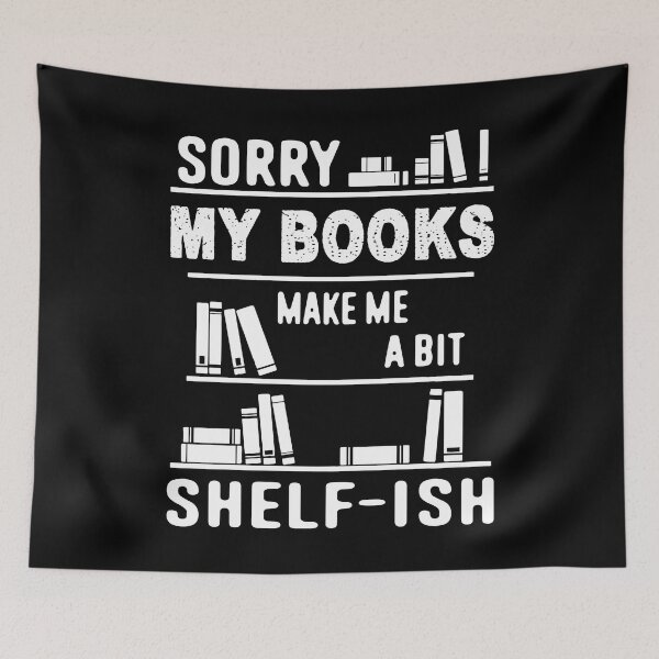 Item preview, Book - Books Make Me A Bit Shelf-ish designed and sold by UnknownArtistt.