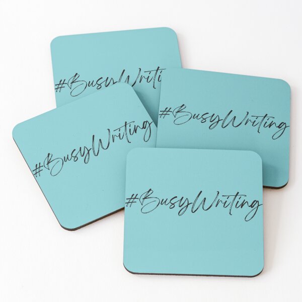 Item preview, Busy Writing (teal) designed and sold by foreverfictionl.