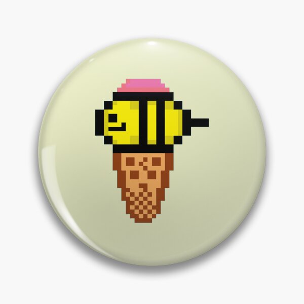 Item preview, Block Bugster - Icecream Bee - 73 designed and sold by Patrikadze.