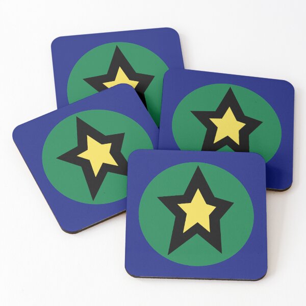 Item preview, Yellow Star Green Circle Graphic designed and sold by ellenhenry.