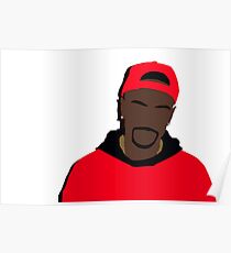 Big Sean Cartoon Poster
