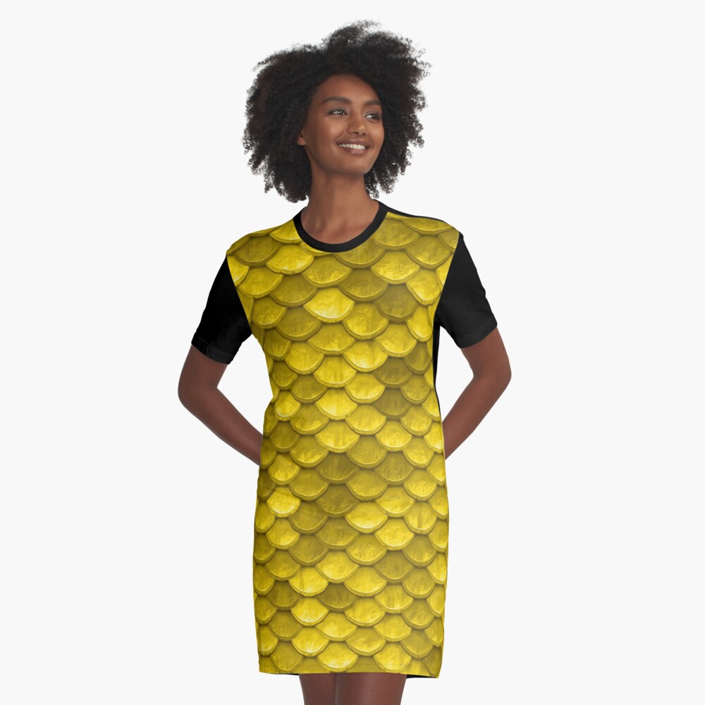 luminous yellow dress