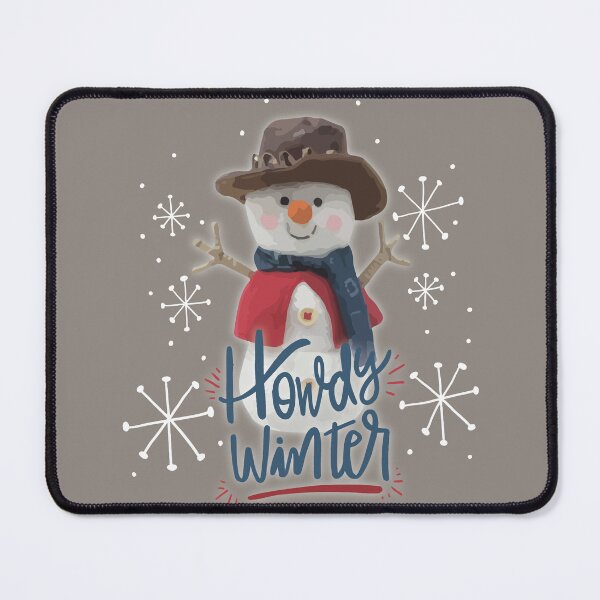 Item preview, Howdy Winter Cowboy Snowman designed and sold by Susan Says.