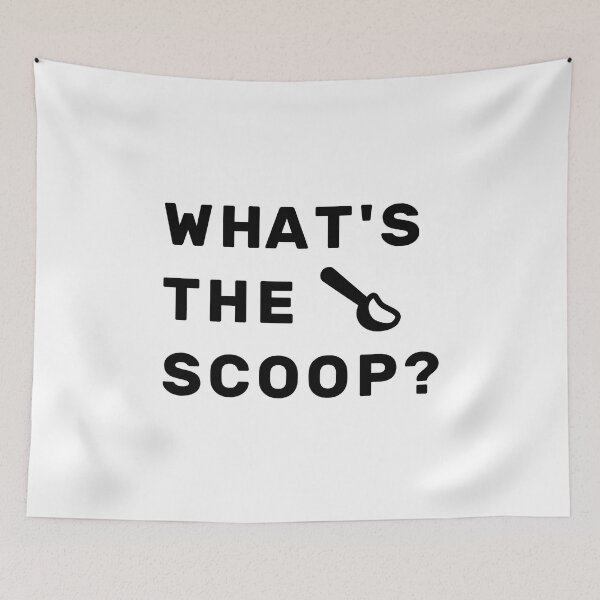 Item preview, What's The Scoop? designed and sold by NameThatShirt.