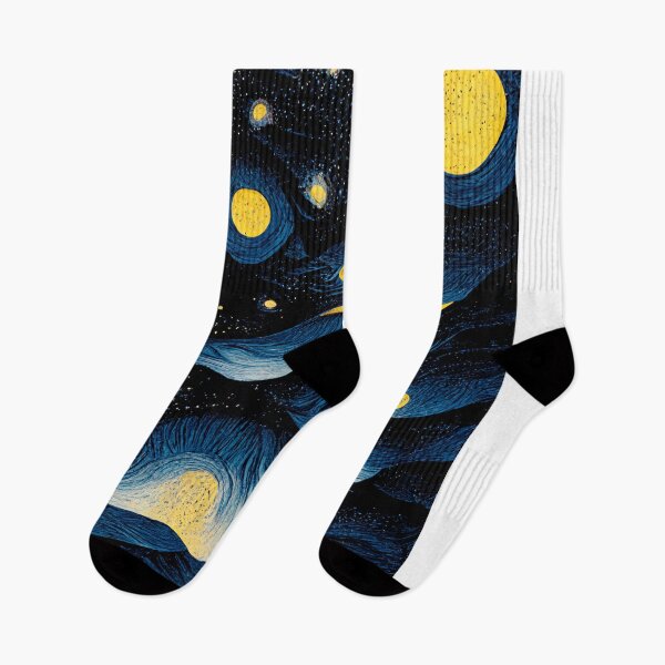 Item preview, starry night with moon and clouds 4 designed and sold by Mike Kiev art.