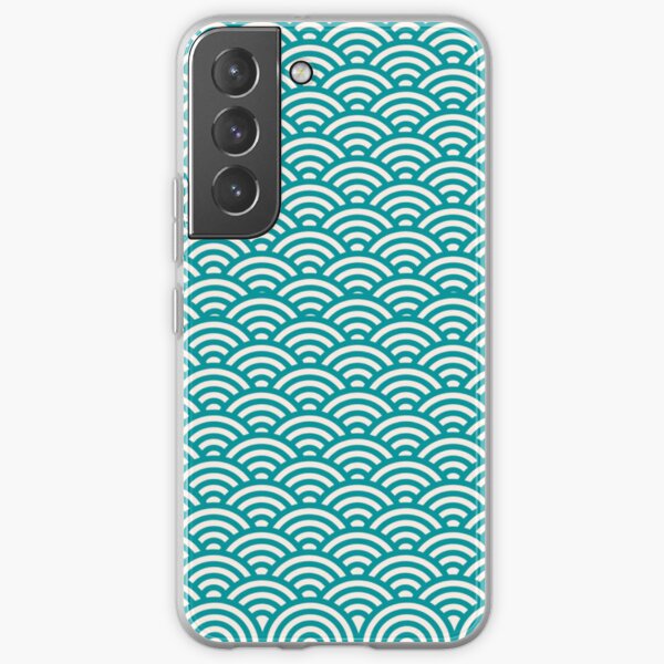 Circular emerald pattern_ Samsung Galaxy Cases Samsung Galaxy Soft Case