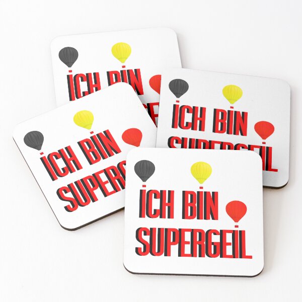 Item preview, Ich bin supergeil German Slang  designed and sold by UniqueDesignHub.