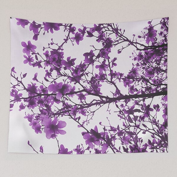 Item preview, Purple Flowers in Bloom designed and sold by wolfehanson.