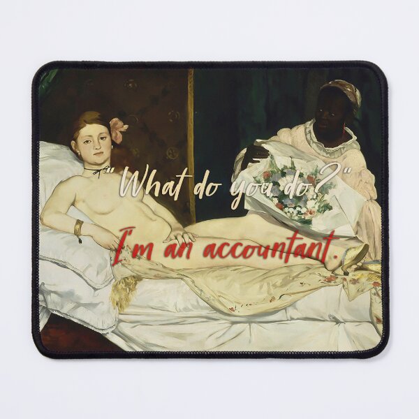 Item preview, Edouard Manet, Olympia, 1863 designed and sold by The-Art-Alive.