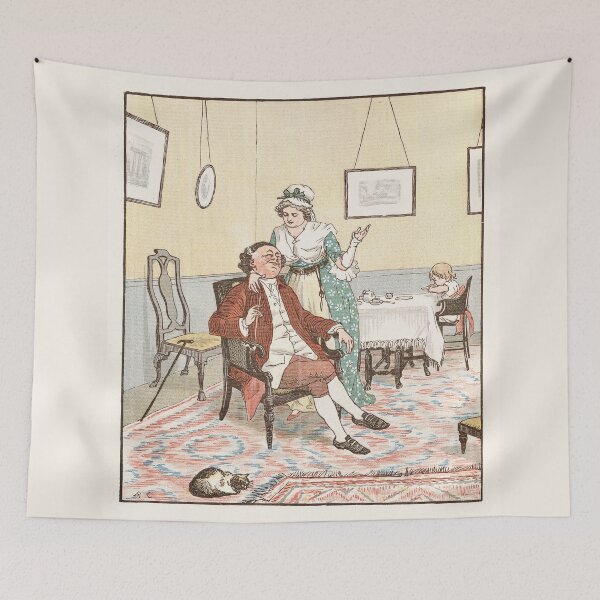 Item preview,  The Diverting History of John Gilpin pl2 (1887) Randolph Caldecott  designed and sold by TeeARTHY.