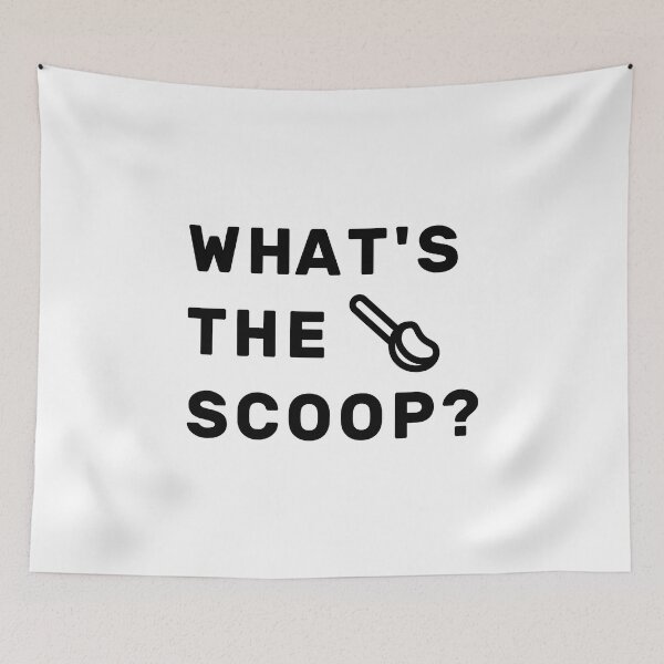 Item preview, What's The Scoop? designed and sold by NameThatShirt.