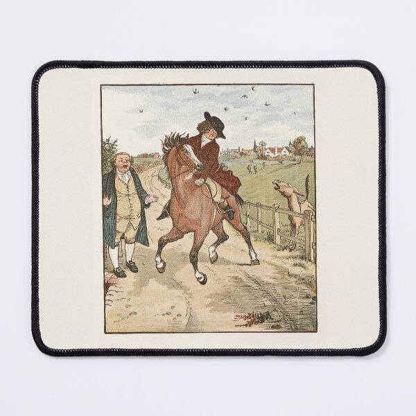 Item preview, The Diverting History of John Gilpin pl6 (1887) Randolph Caldecott designed and sold by TeeARTHY.