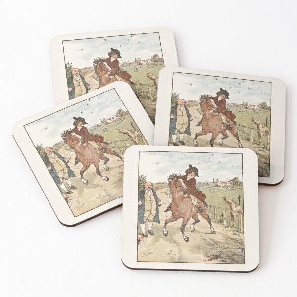 Item preview,  The Diverting History of John Gilpin pl6 (1887) Randolph Caldecott  designed and sold by TeeARTHY.