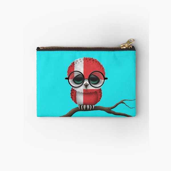 Item preview, Nerdy Danish Baby Owl on a Branch designed and sold by JeffBartels.