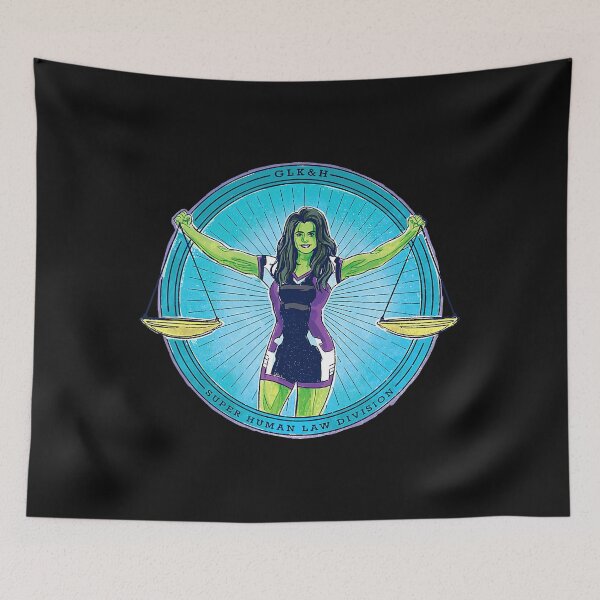 Item preview, she hulk superhuman law designed and sold by KristinaFulton.