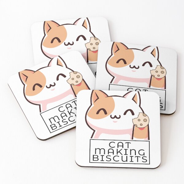 Item preview, Cat Making Biscuits designed and sold by RIBI-Shop.