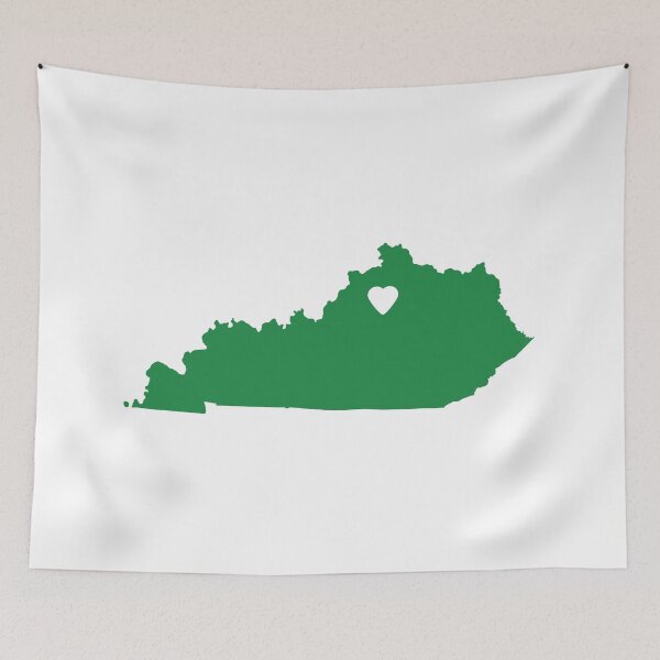 Item preview, Kentucky Love in Green designed and sold by Maren Misner.