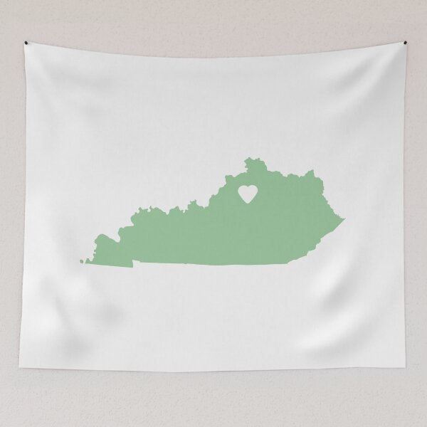 Item preview, Kentucky Love in Sage designed and sold by Maren Misner.