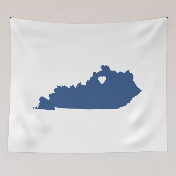 Item preview, Kentucky Love in Blue designed and sold by Maren Misner.