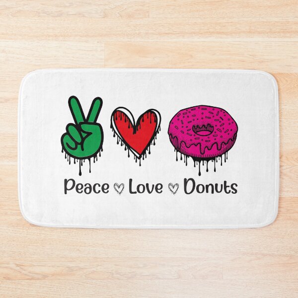 Item preview, Peace love donut designed and sold by Zakaria-4.
