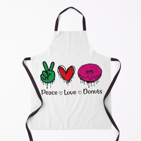 Item preview, Peace love donut designed and sold by Zakaria-4.