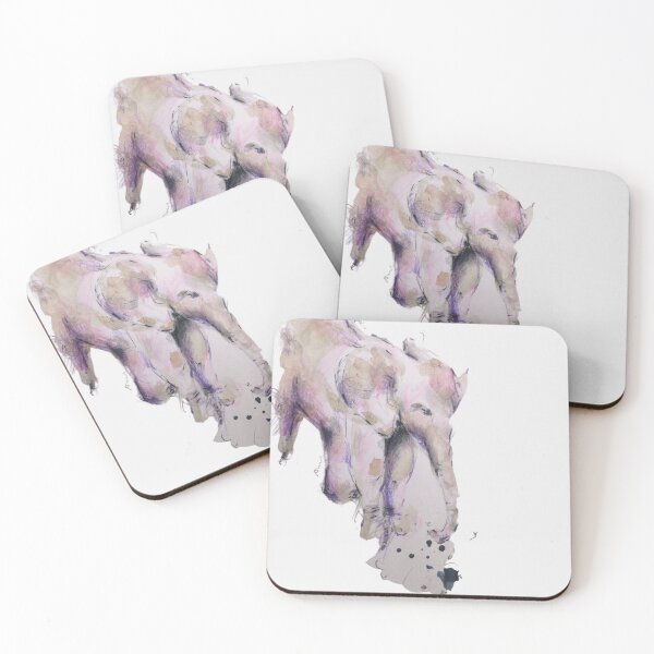 Item preview, Pink elephant designed and sold by Ojtstudio.