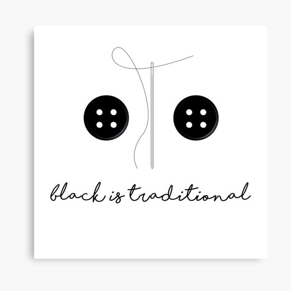 Item preview, Black Is Traditional designed and sold by eklocko.